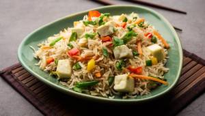 Paneer Fried Rice [Serves 1]