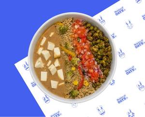 Peanut Coconut Protein Oats Bowl (Served Warm)