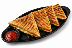 Cheese Chutney Grilled Sandwich