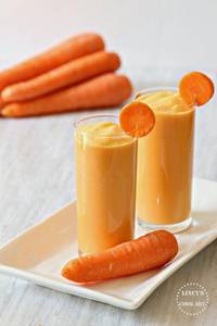 Carrot milkshake