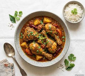 Home Style Chicken Curry [ 4 Pieces ]