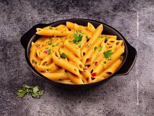 Jain Pink Sauce Pasta