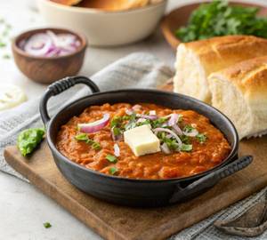 Cheese Pav Bhaji