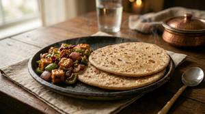 Paratha & Chilli Paneer