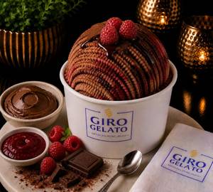 Chocolate Raspberry Gelato