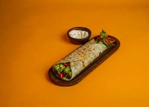 Pesto Paneer Wrap.
