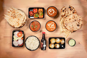 Indian Buffet At Home