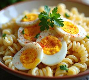 Egg Fusilli Pasta