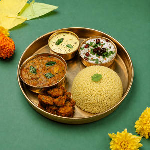 Andhra Millet Mini Meals (Serves 1)