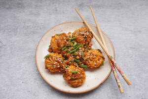 Veg Manchurian Momos