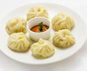 Steamed Momos [6 Pcs]