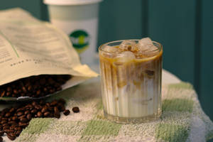 Iced Almond Latte