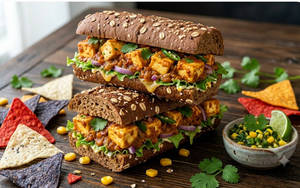Paneer Masala Sandwich