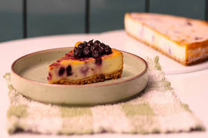 Blueberry Cheesecake (slice)