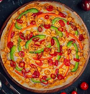 Paneer Barbeque Pizza [Must Try]