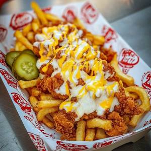 Crispy Chicken Overloaded Fries