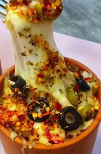 Cheese Loaded Kulhad Pizza [Must Try] [J]