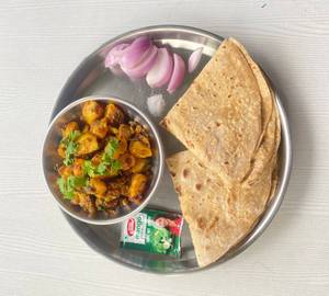 Batata Bhaji With 2 Chapati