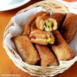 Stuffed bread roll [4 pieces]