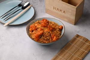 Sichuan Fried Rice With Prawn