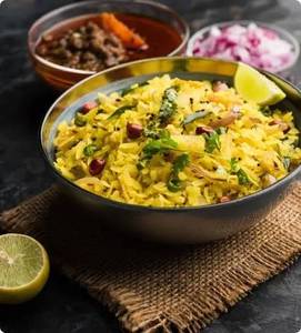 Vegetable poha [750 ml]
