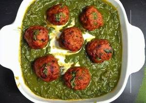 Veg Kofta Palak Gravy