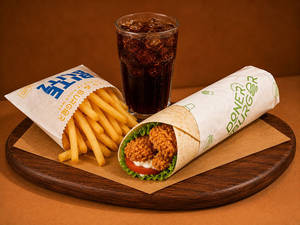 Hyderabadi Chicken Wrap Meal