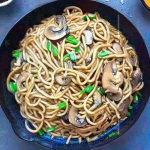 Mushroom Noodles