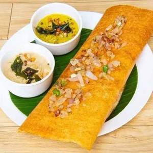 Egg onion dosa