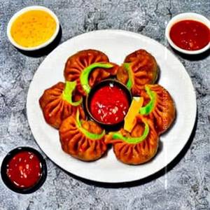 Corn & Cheese Tawa Fried Momos
