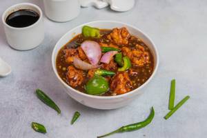 Chilli Chicken with Bone Gravy