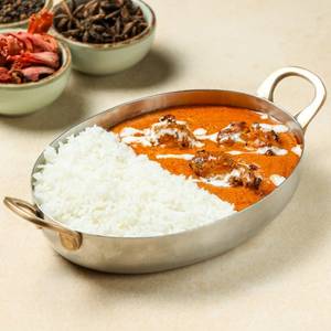 Butter Chicken with Steamed Rice