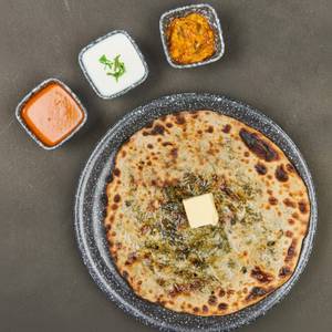 Methi Paratha Meal