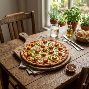 Makhani Paneer Pizza