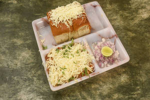 Bombay Cheese Pav Bhaji (onion & Garlic)