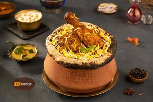 Handi Chicken Dum Hyderabadi Biryani
