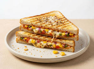 Cheese Corn Grilled Sandwich