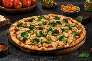 SUPERYOU High Protein Thincrust Grilled Chicken & Broccoli Pizza