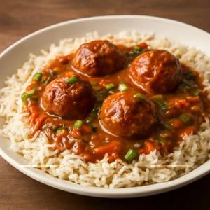 Veg Manchurian Rice