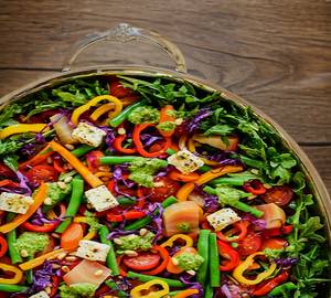 Rainbow special salad