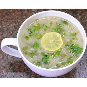 Lemon Corn Coriander Soup