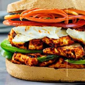 Bbq Paneer Bakedwich
