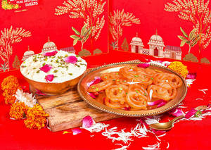 250 Grams Jalebi + 250 Grams Rabri