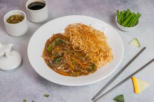 Veg Pan Fried Noodle Gravy