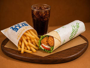 Crispy Chicken Wrap Meal
