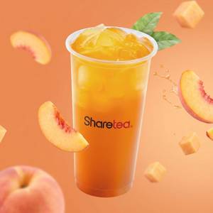 Peach Black Tea with Honey Jelly