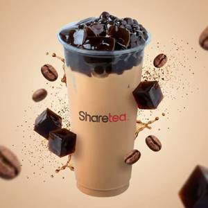 Coffee Boba Milk Tea w/Coffee Jelly