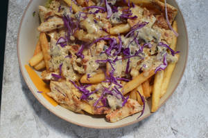 Escalope De Chef Cheesy Fries