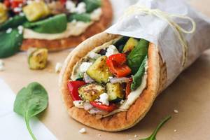 Veggie Wrap In Pita Bread