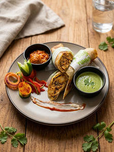 Masala Chaap Roll